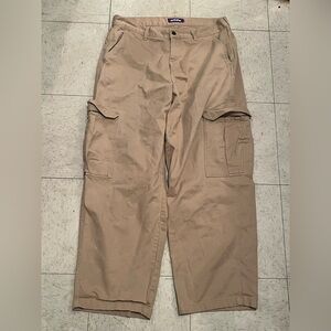 FuckingAwesome Khaki Cargo Baggy Pants Size 36 Men